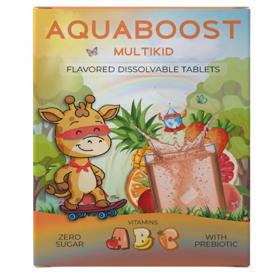 AQUABOOST MULTIKID PEZSGŐTABLETTA - 18X